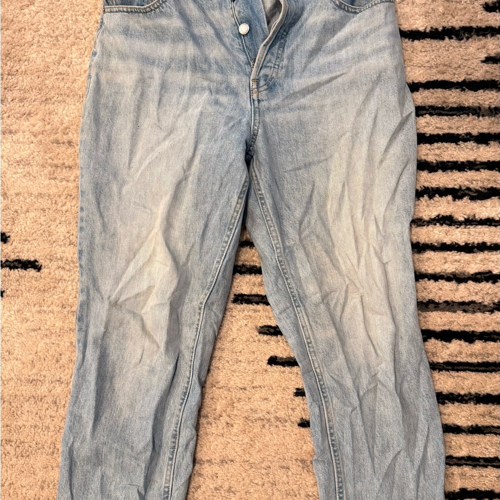 Everlane Light Blue Cheeky Straight Jeans
